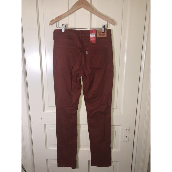 Levi’s Mid Rise Skinny Jeans Rust W29 L32 NWT - Picture 11 of 11